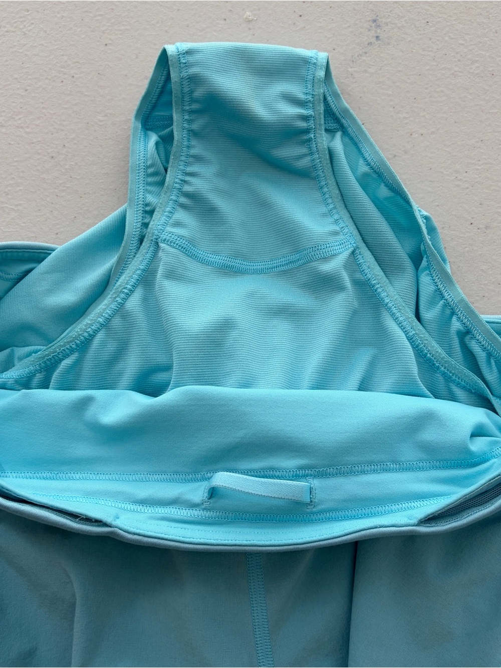 Lululemon Speed Up High-Rise Lined Short 4" Cyan Blue W7BBFT - Picture 10 of 10